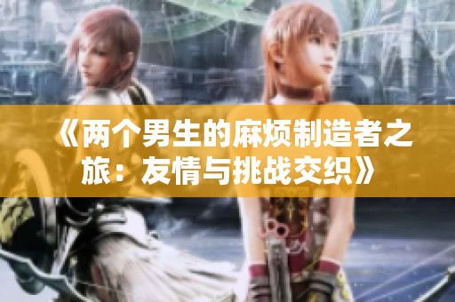 《两个男生的麻烦制造者之旅：友情与挑战交织》