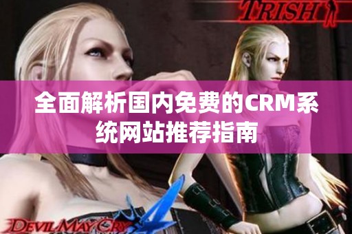 全面解析国内免费的CRM系统网站推荐指南