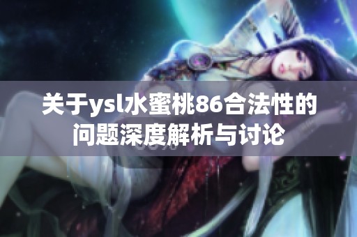 关于ysl水蜜桃86合法性的问题深度解析与讨论