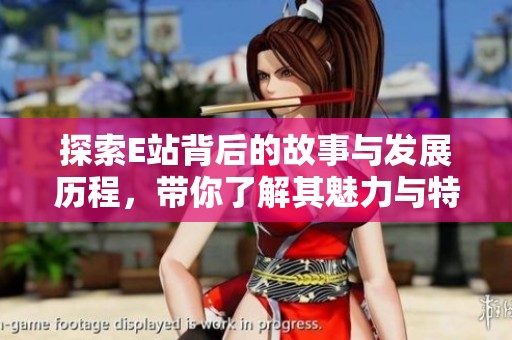 探索E站背后的故事与发展历程，带你了解其魅力与特色