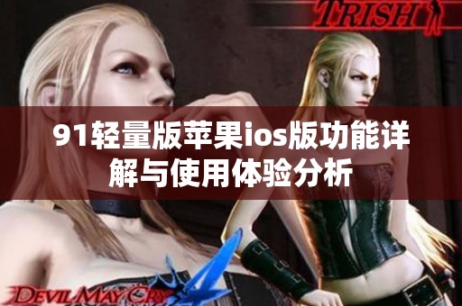 91轻量版苹果ios版功能详解与使用体验分析