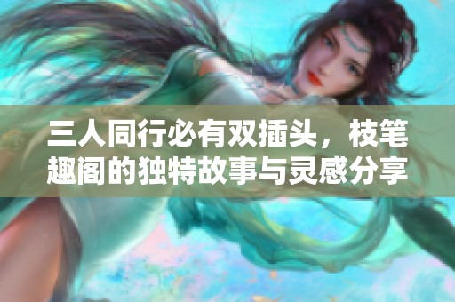 三人同行必有双插头，枝笔趣阁的独特故事与灵感分享