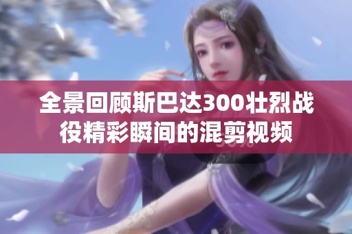 全景回顾斯巴达300壮烈战役精彩瞬间的混剪视频